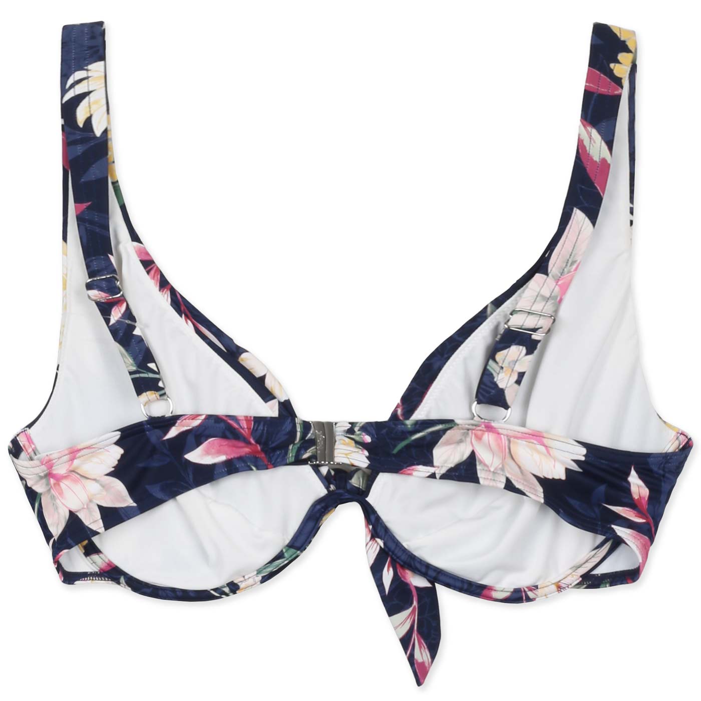 Triumph O-Botanical leaf W 02 Furdőruha Felsö | Kék virág mintas