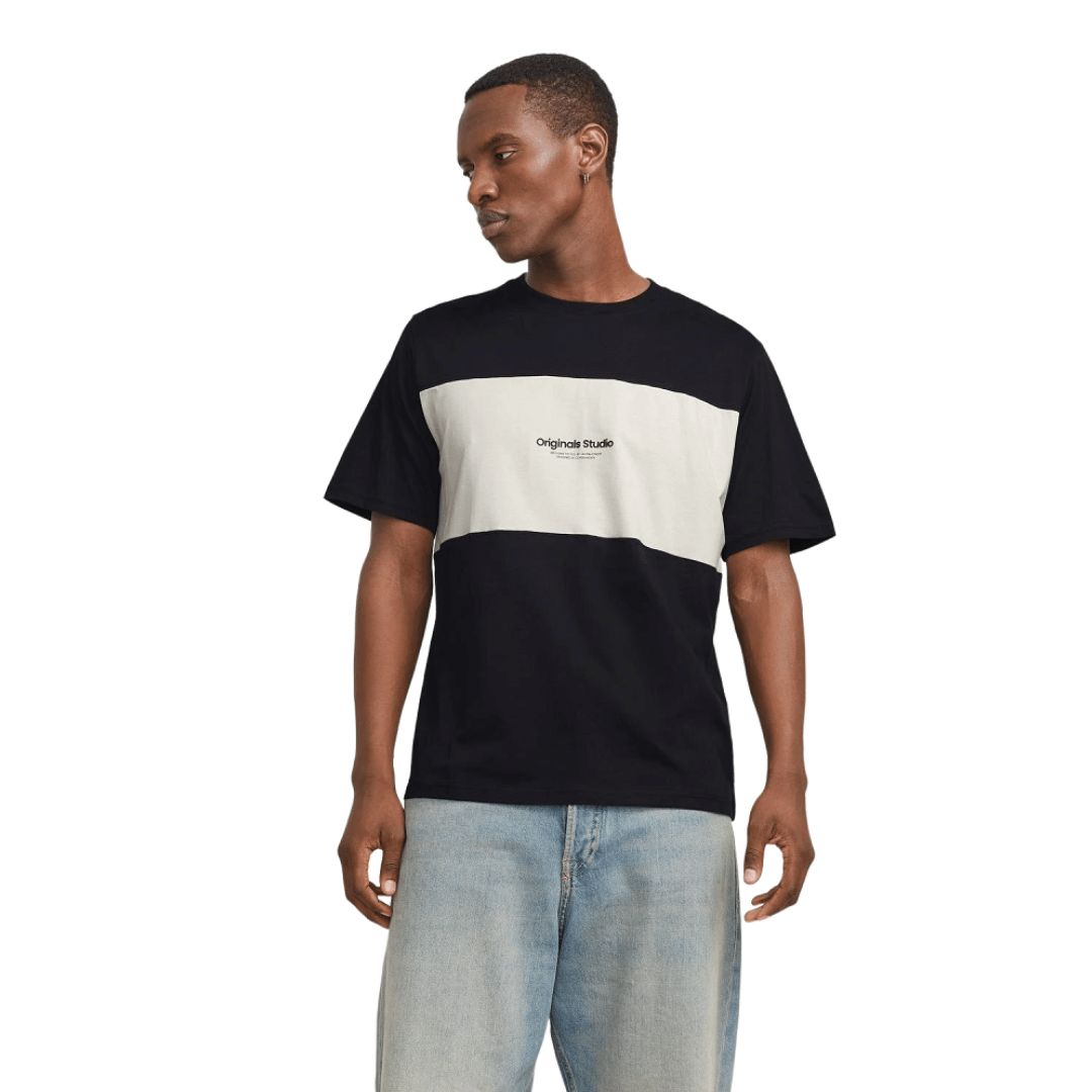 Jack & Jones Black White T-shirt