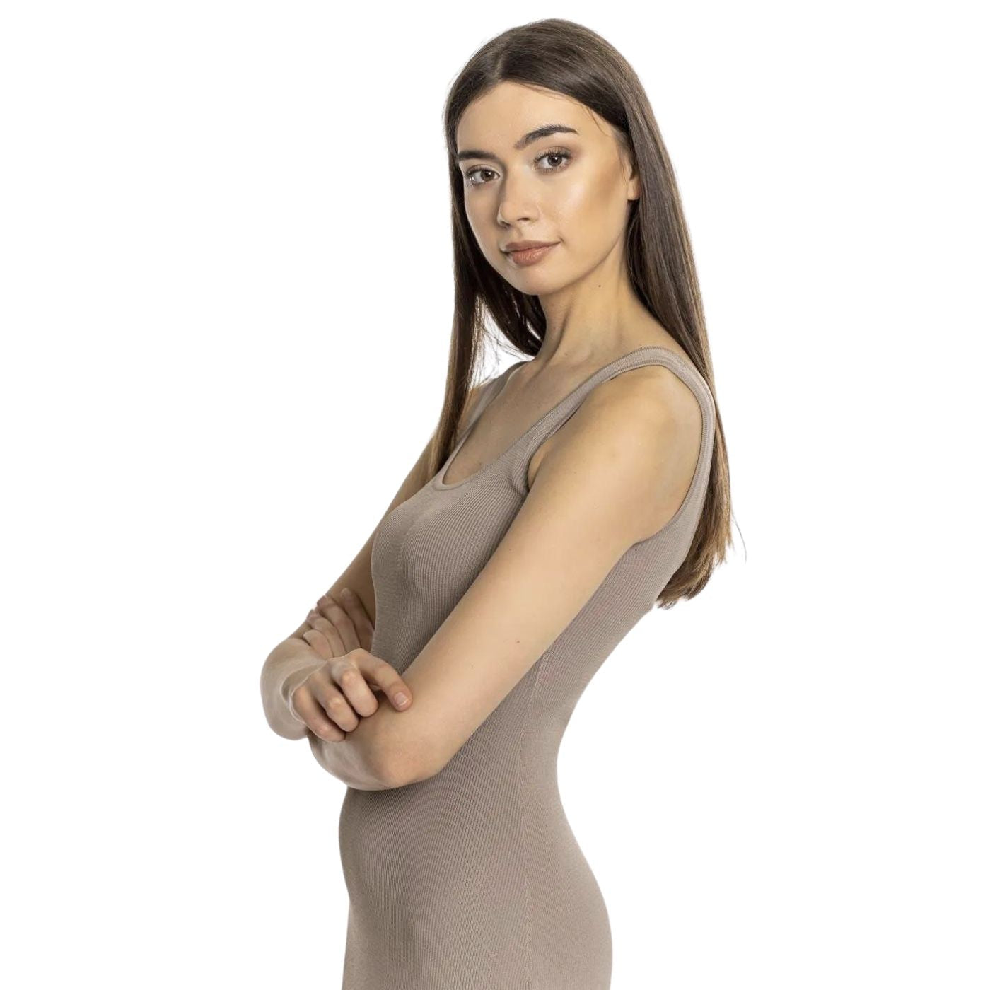 Guess Midi Dress Black