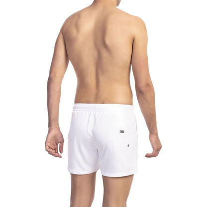Karl Lagerfeld Swim Shorts White