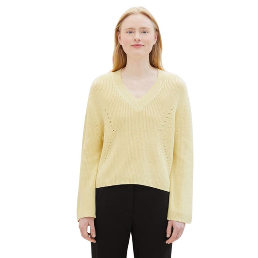 Tom Tailor Yellow Pulover