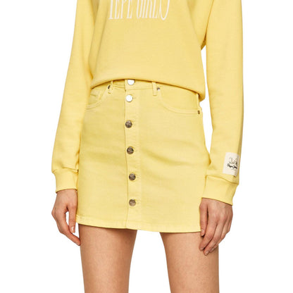 Pepe Jeans Yellow Skirt