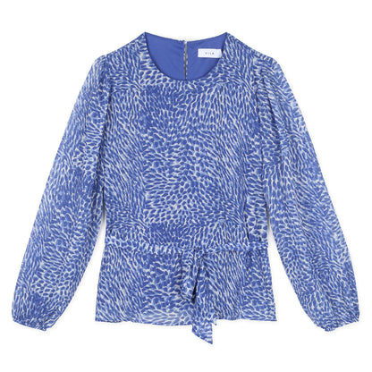Vila Vifulla L/S TIE Belt Top