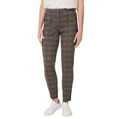 s.Oliver B.LAB Trousers | Brown Checkered