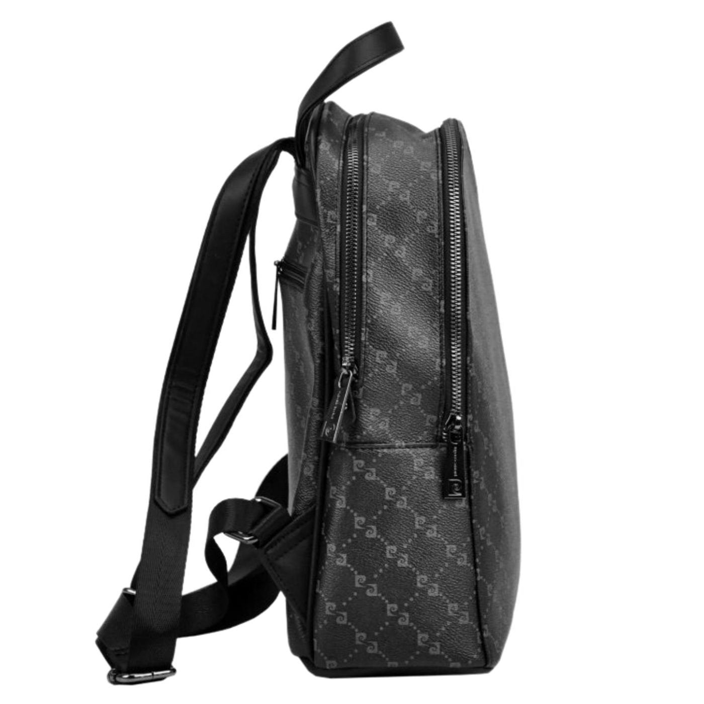 Pierre Cardin Logo | Grey Backpack