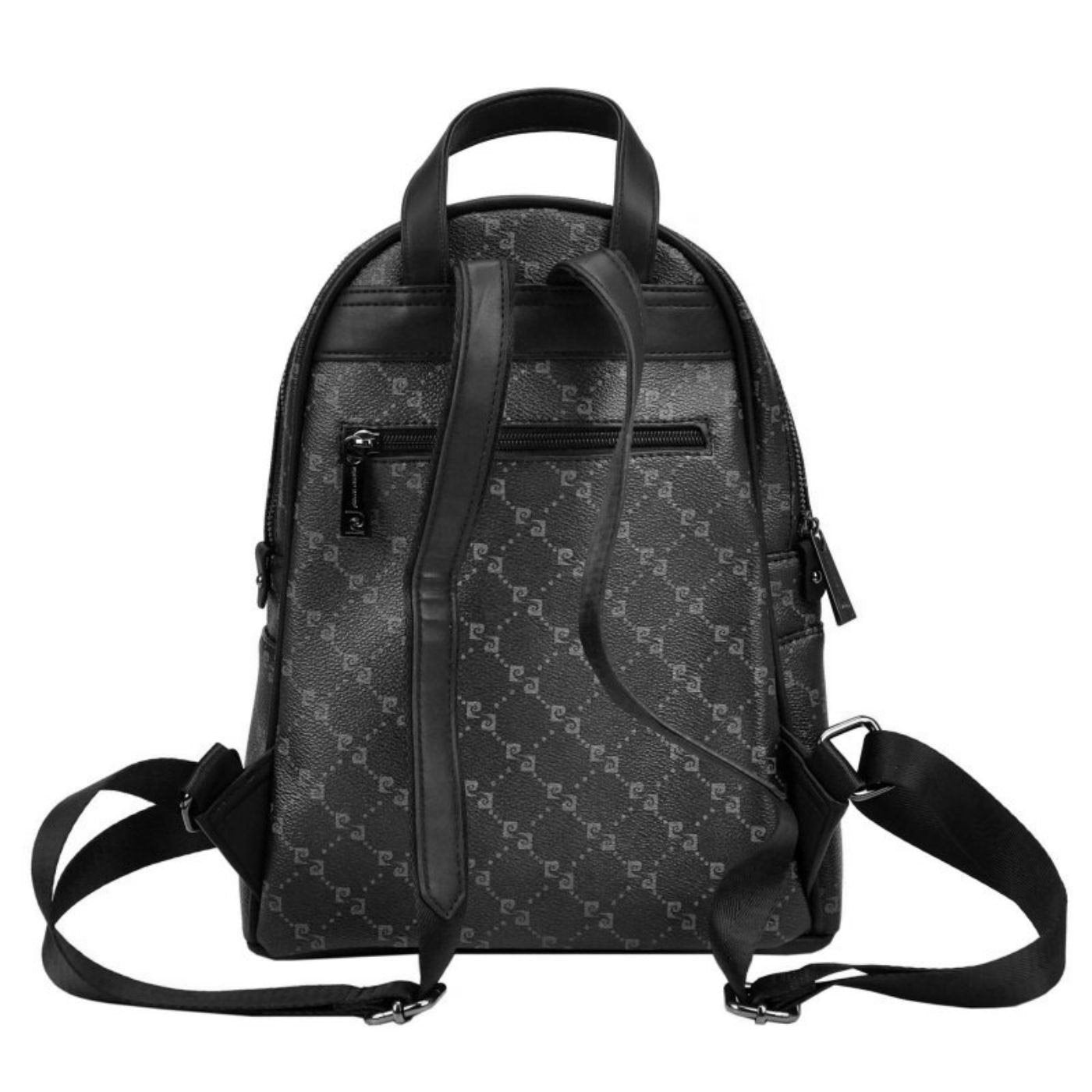 Pierre Cardin Logo | Grey Backpack