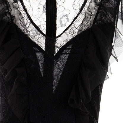 Rinascimento Sleeveless Dress | Black
