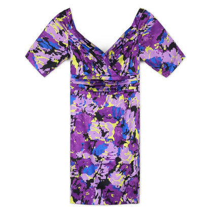 Guess Purple Midi Dress