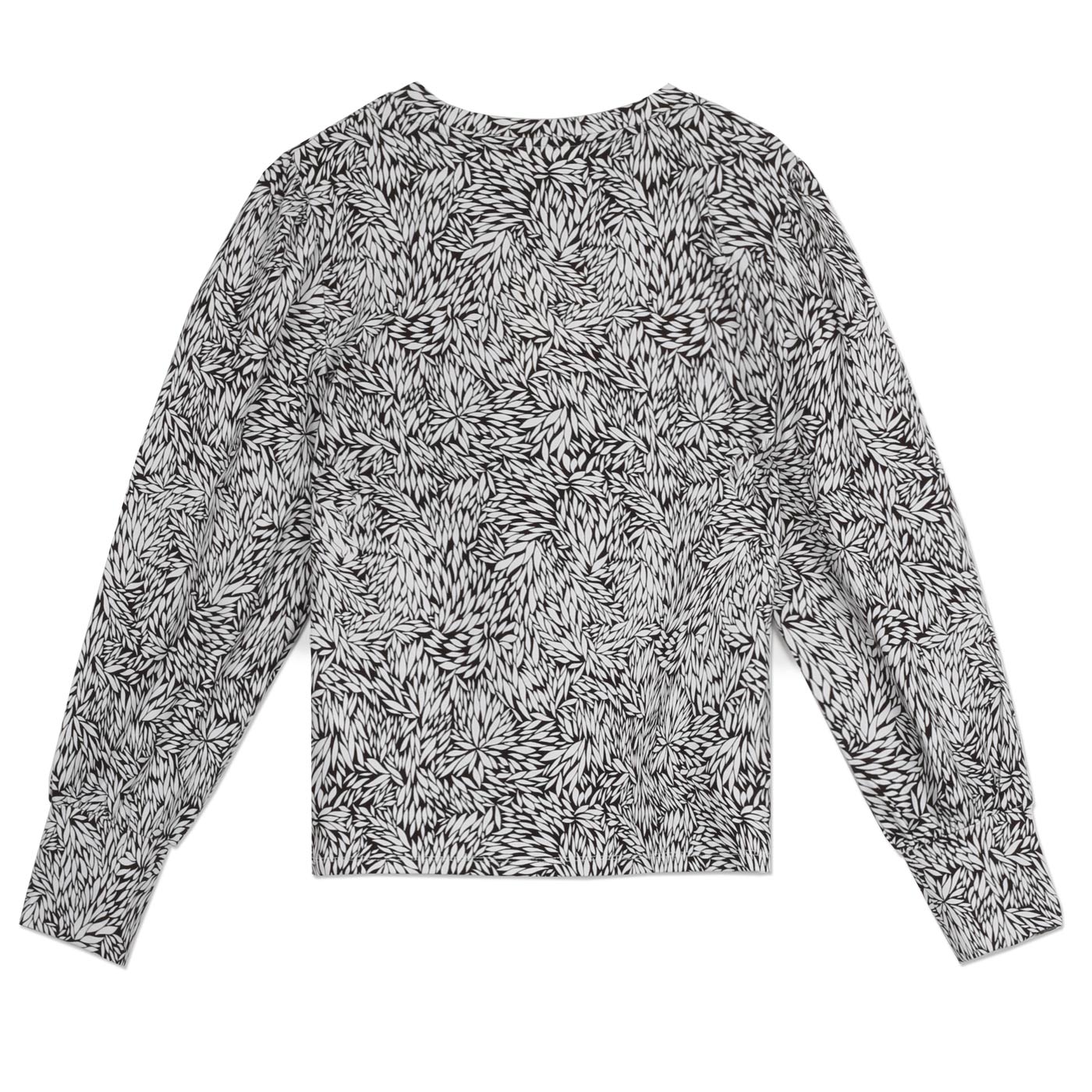 OBJECT  Caroline L/S top | Fehér mintás