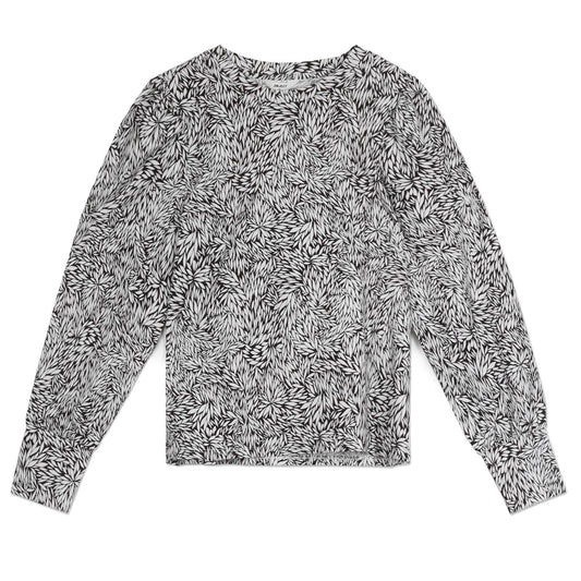 OBJECT  Caroline L/S top | Fehér mintás