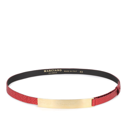 Guess Marciano | Fényes Piros Öv