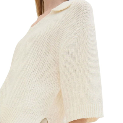 Tom Tailor White Pullover