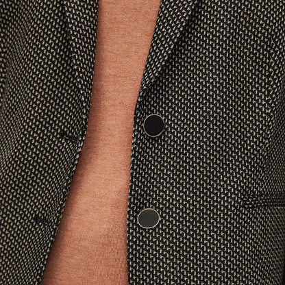 s.Oliver Comma Blazer | Black Small Pattern