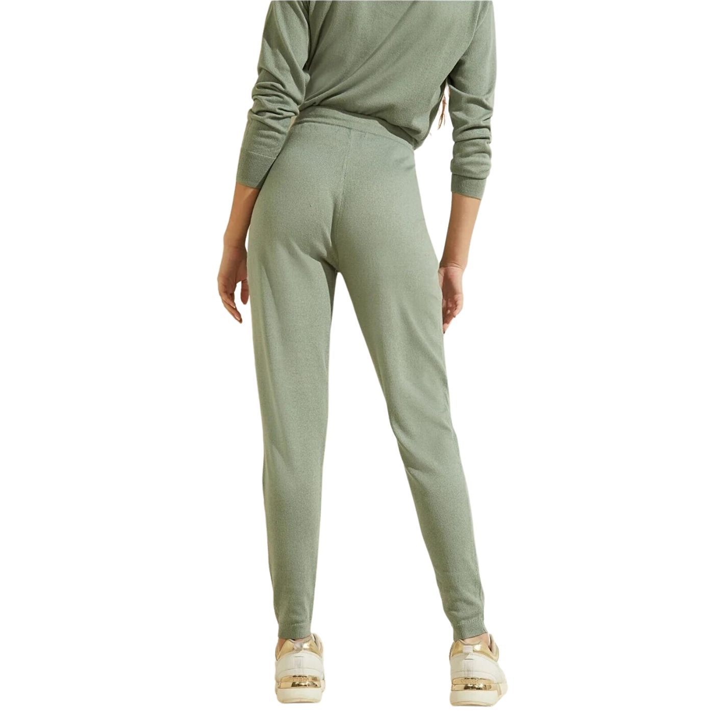 Guess Tanya Knitted Trousers  | Green