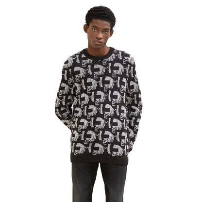 Tom Tailor Knitted Pullover | Black