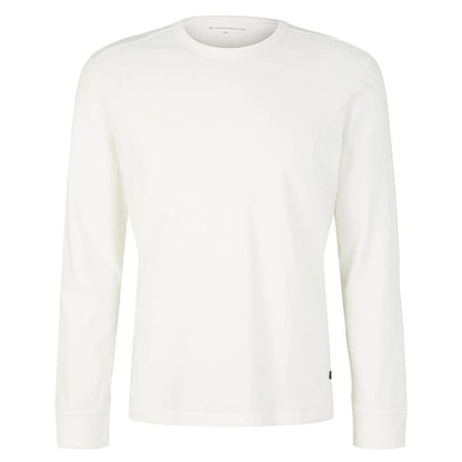 Tom Tailor Long Sleeve T-Shirt | White