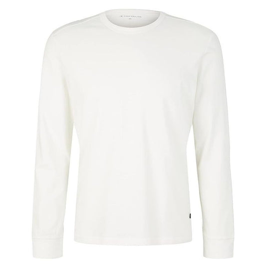 Tom Tailor Long Sleeve T-Shirt | White