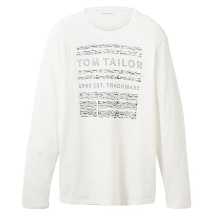 Tom Tailor Long Sleeve T-shirt | White