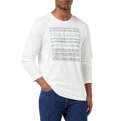 Tom Tailor Long Sleeve T-shirt | White