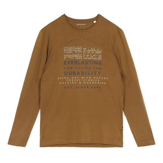 Tom Tailor Printed Top | Brown