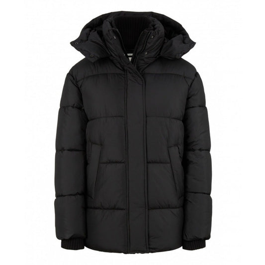 Tom Tailor Hooded Coat | Black