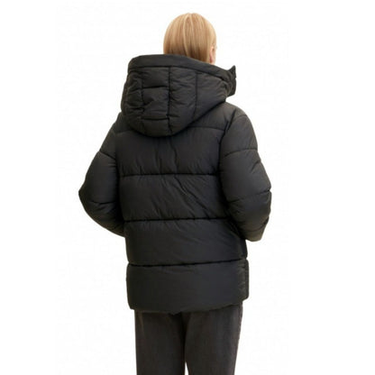 Tom Tailor Hooded Coat | Black