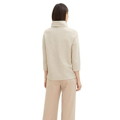 Tom Tailor Long Sleeve Top | White