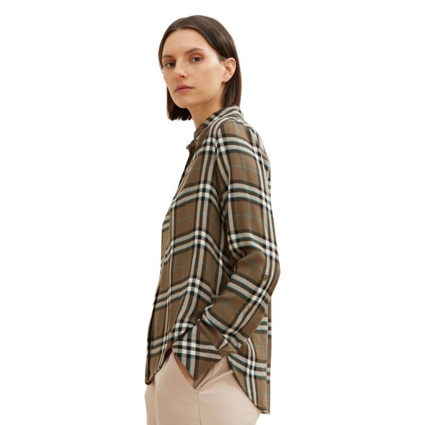 Tom Tailor Long Sleeve Blouse | Green