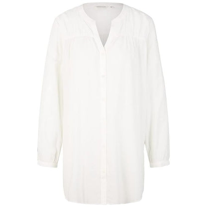 Tom Tailor V-Neck Blouse | White