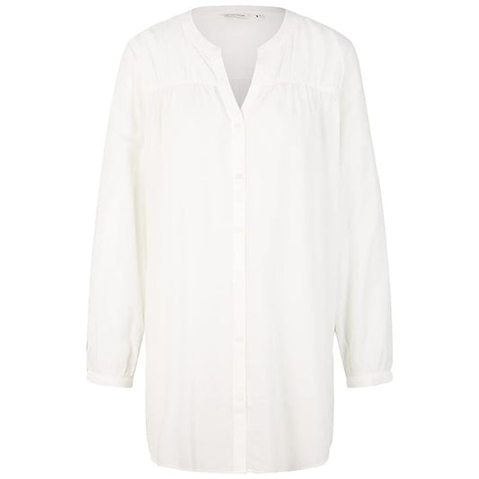 Tom Tailor V-Neck Blouse | White
