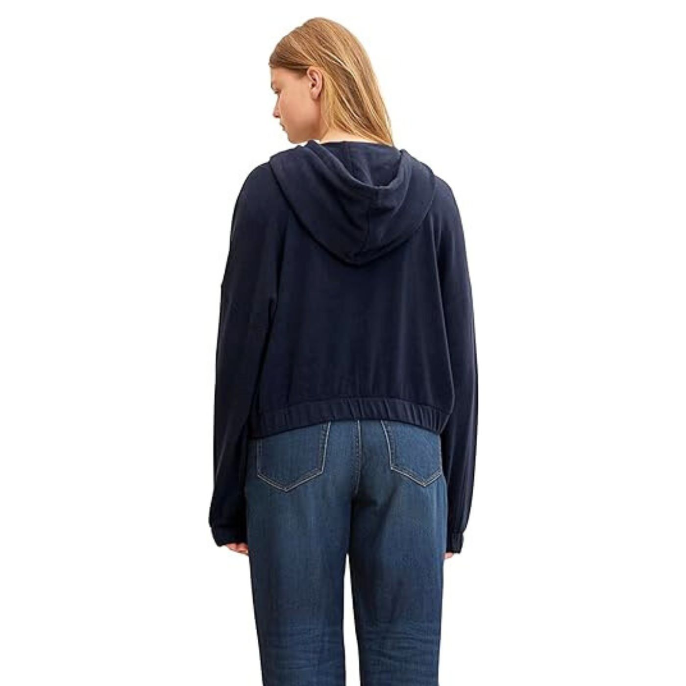Tom Tailor Cropped Cardigan | Blue