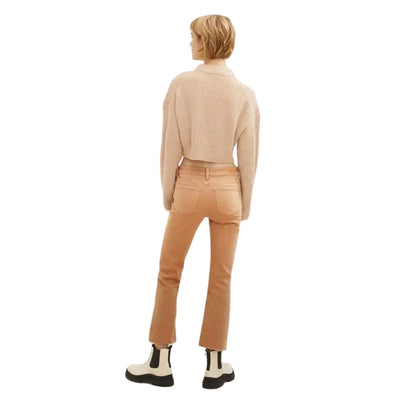 Tom Tailor Knitted Pulover | Brown