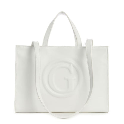 Guess G-Tote White Handbag