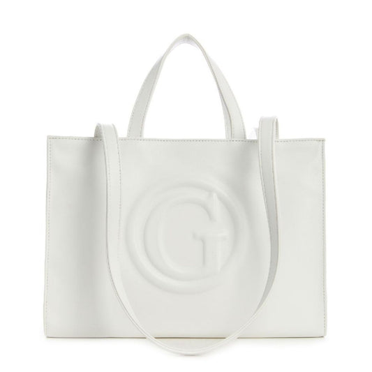 Guess G-Tote White Handbag