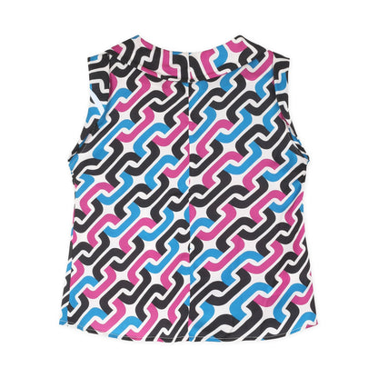 Rinascimento Sleeveless Blouse | Purple