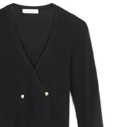 Rinascimento Knitted Dress | Black