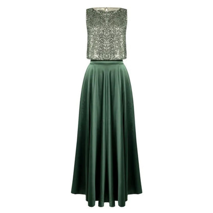 Rinascimento Sequin Dress | Green