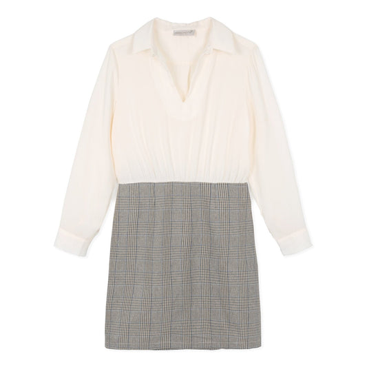 Rinascimento Long Sleeve Dress | Beige