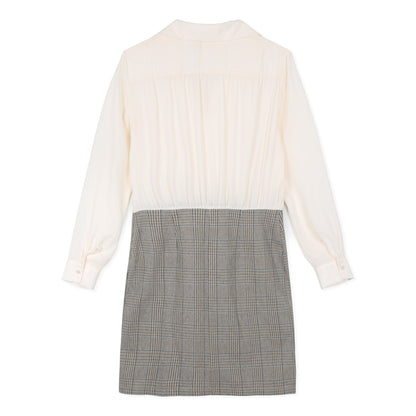 Rinascimento Long Sleeve Dress | Beige