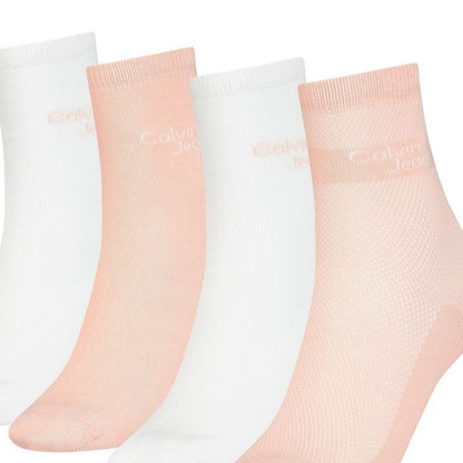 Calvin Klein 4 pc Set Socks | Pink