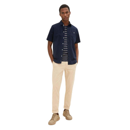 Tom Tailor Shirt Sleeve Shirt Blue