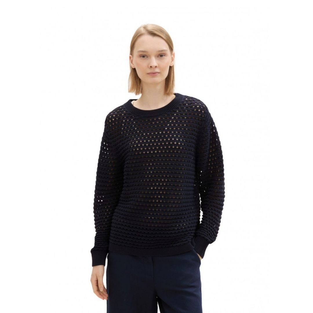 Tom Tailor Blue Pullover
