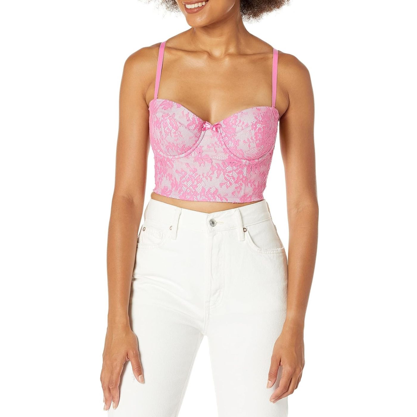 Guess Crop Top I Rózsaszín
