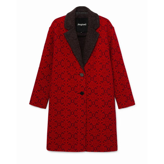 Desigual Abrig Aren Red Coat
