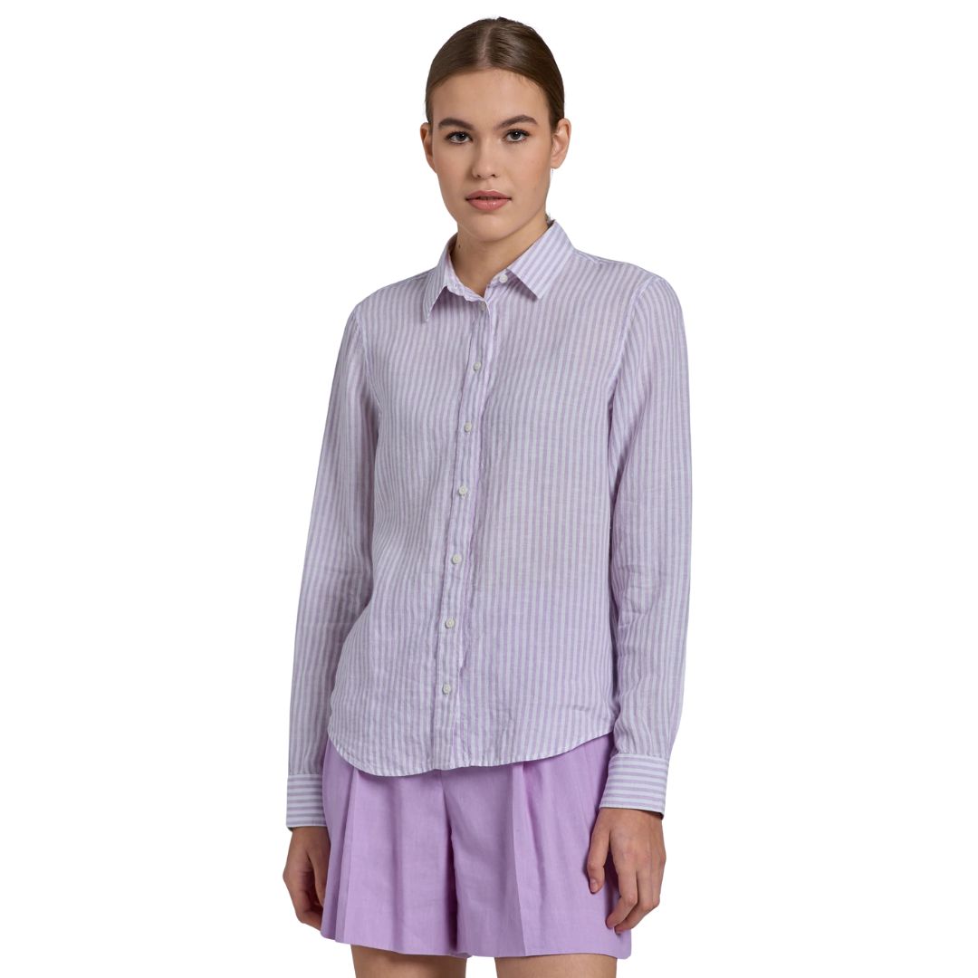 Gant Reg Linen Stripe Shirt