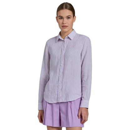 Gant Reg Linen Stripe Shirt