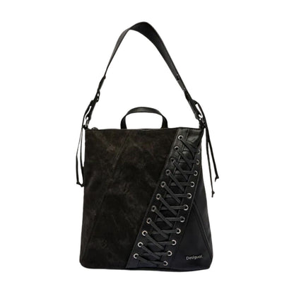 Desigual Back Black Patch Tango Pretoria Backpack