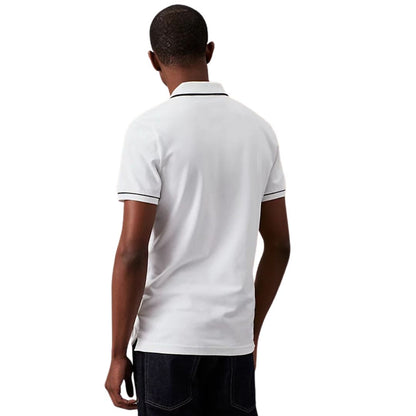Calvin Klein White Polo Shirt