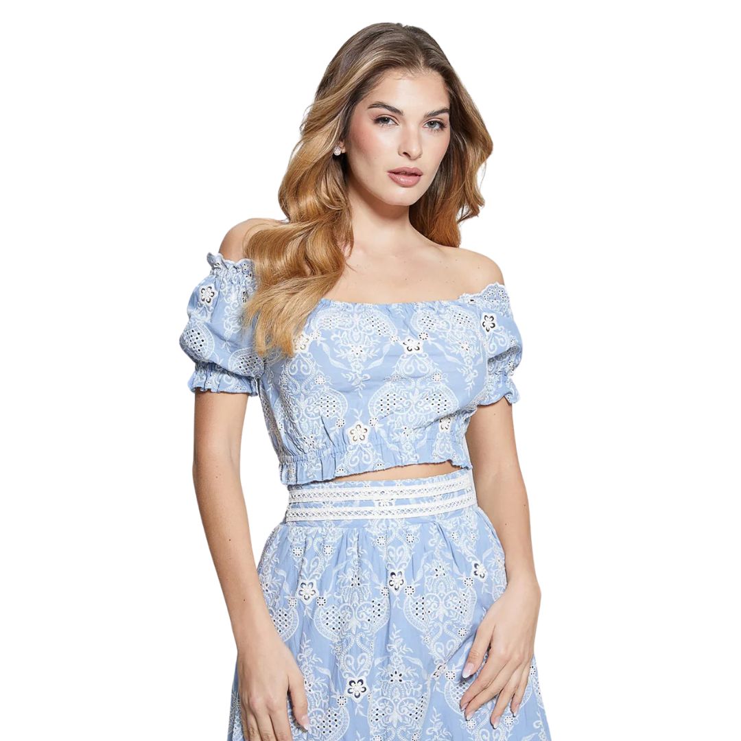 Guess Blue Top