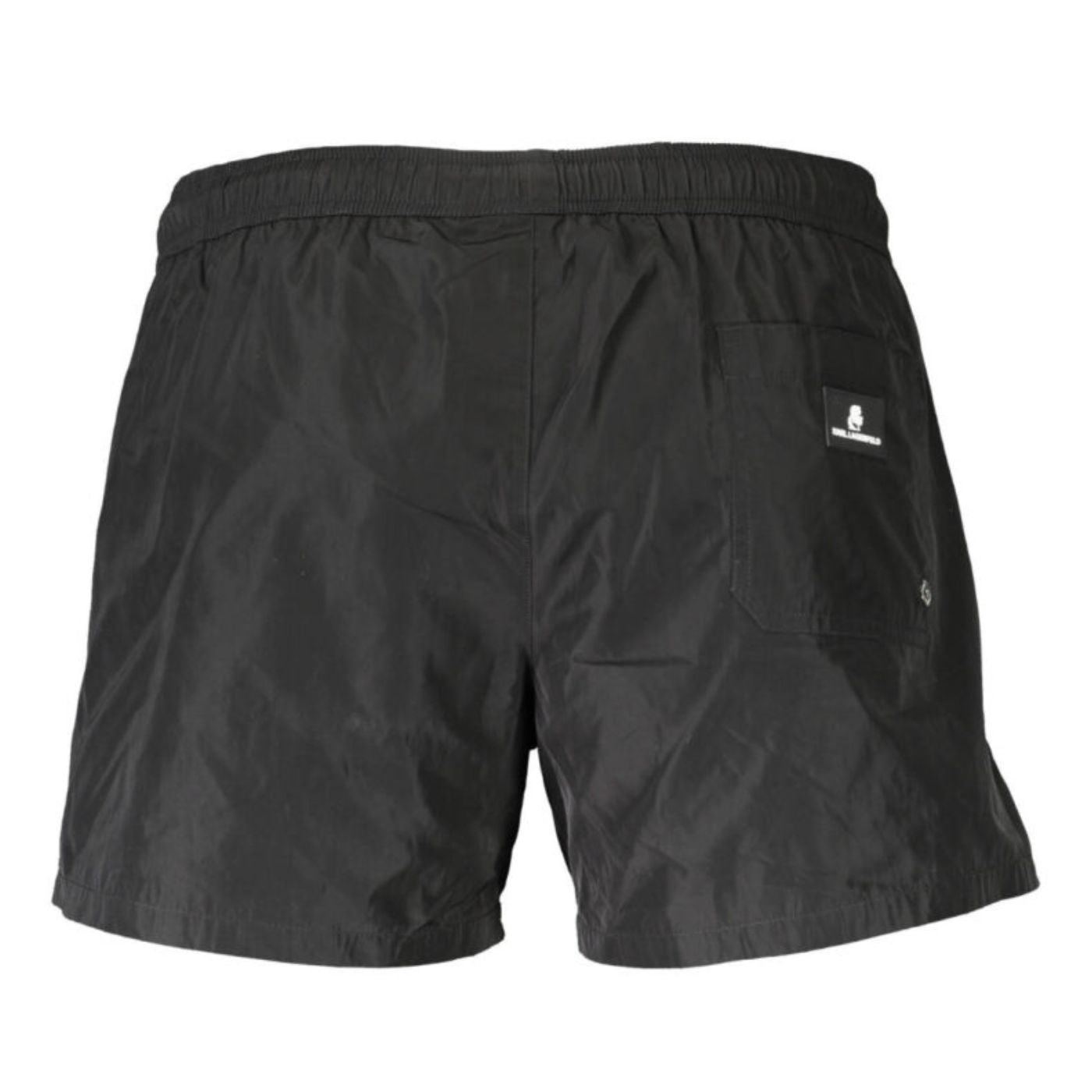 Karl Lagerfeld Logo Swim Shorts Black
